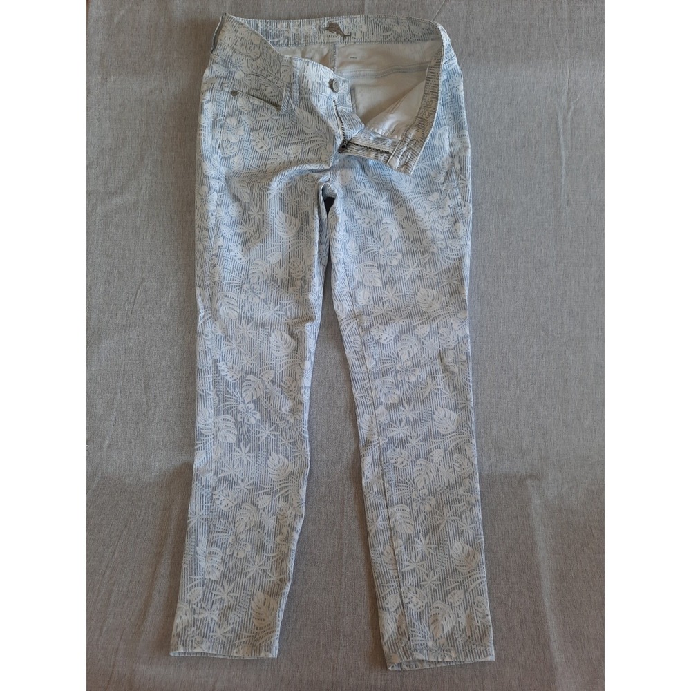 Tommy Bahama Denim Women 30 Outdoor Skinny White Ankle Pants